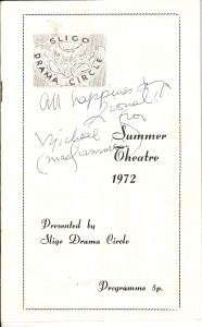 Summer Theatre 1972